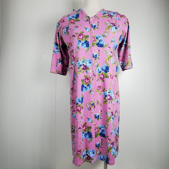 Buck & Buck zip front foral dress size 2x - Picture 1 of 12
